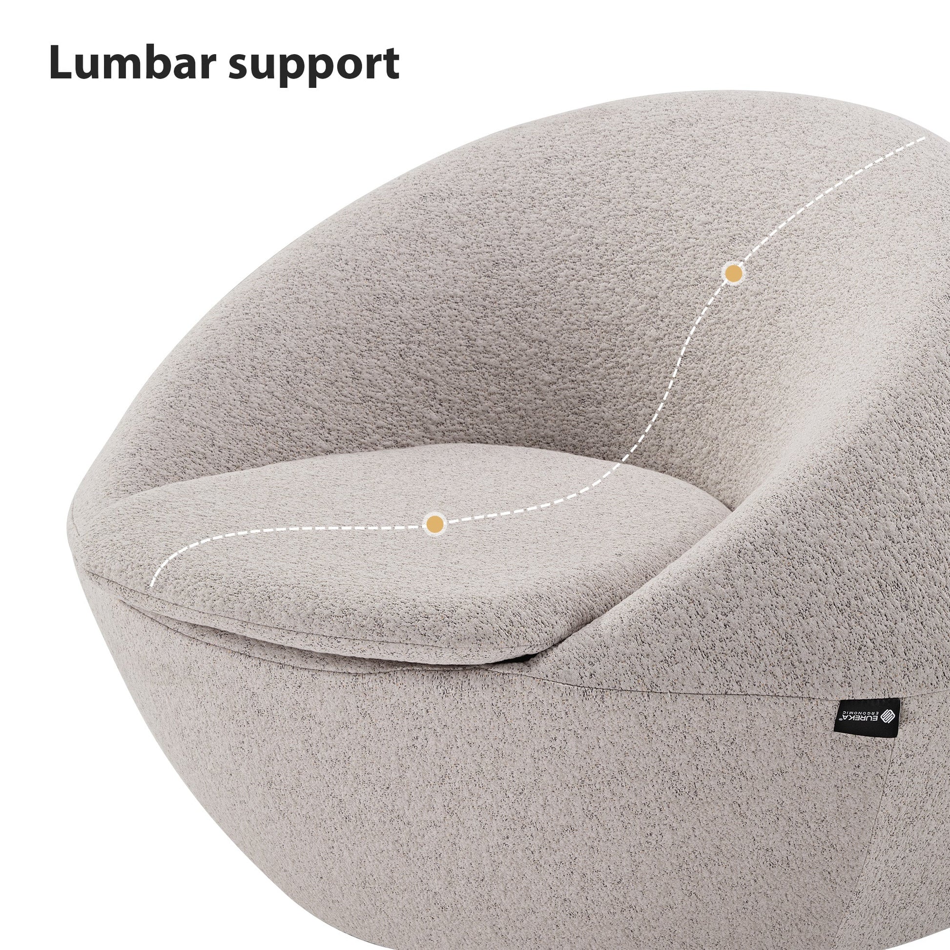 Stella, Swivel Lounge Chair