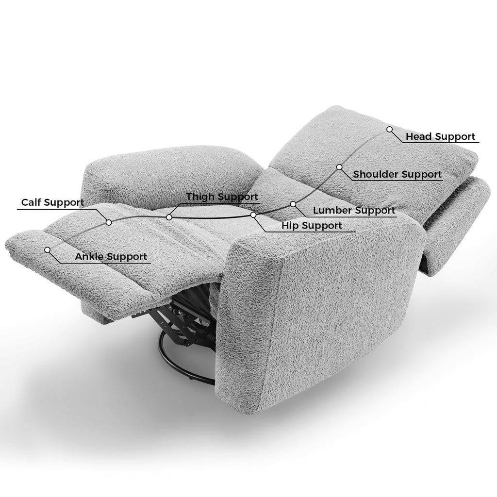Mona, Electric Rocking Swivel Recliner