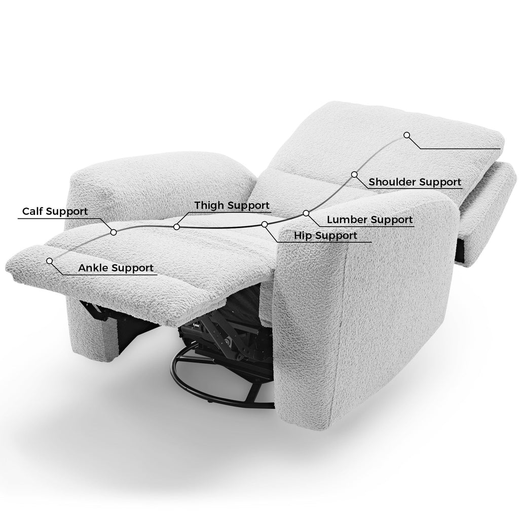 Mona, Electric Rocking Swivel Recliner
