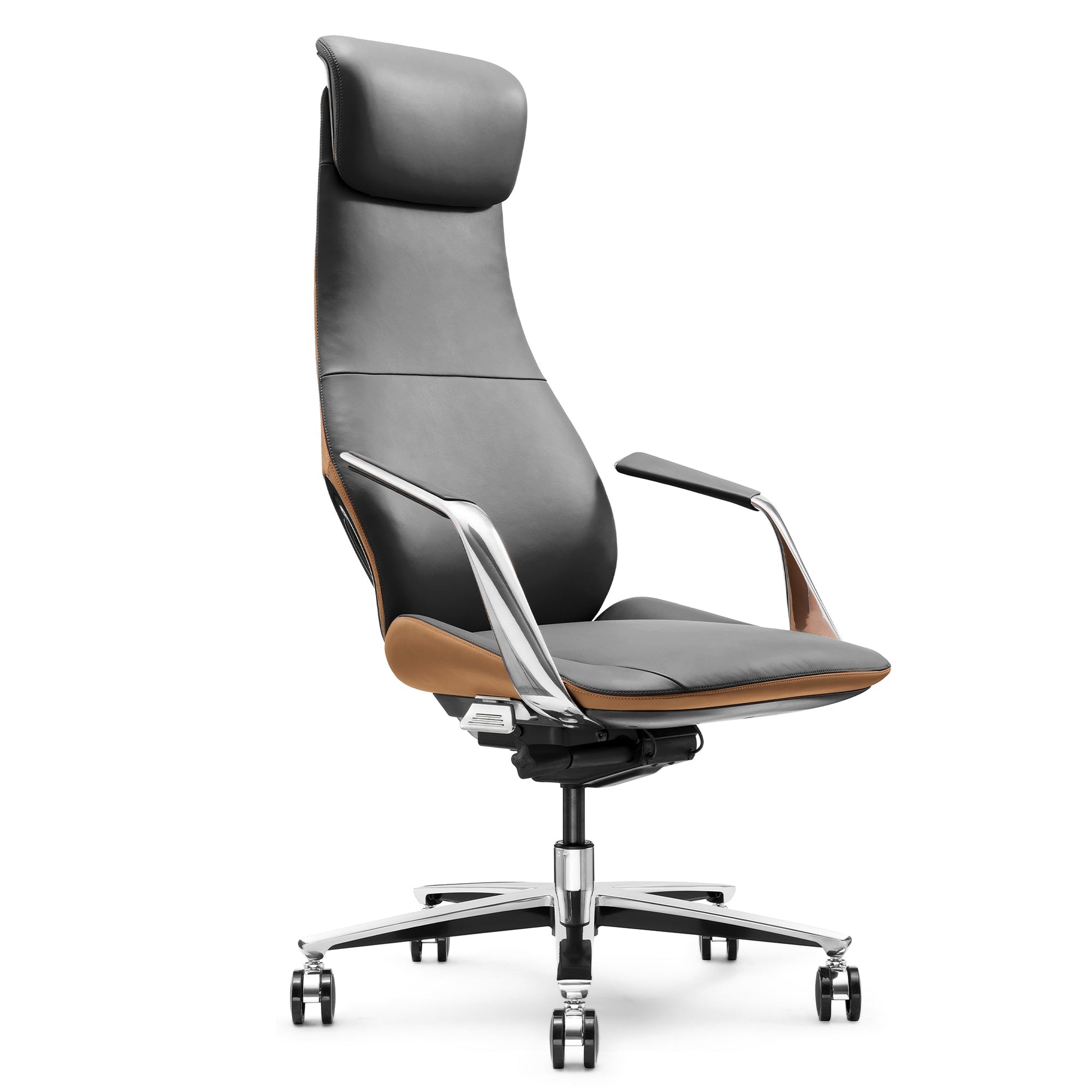 OC22, Genuine Leather Executive Office Chair