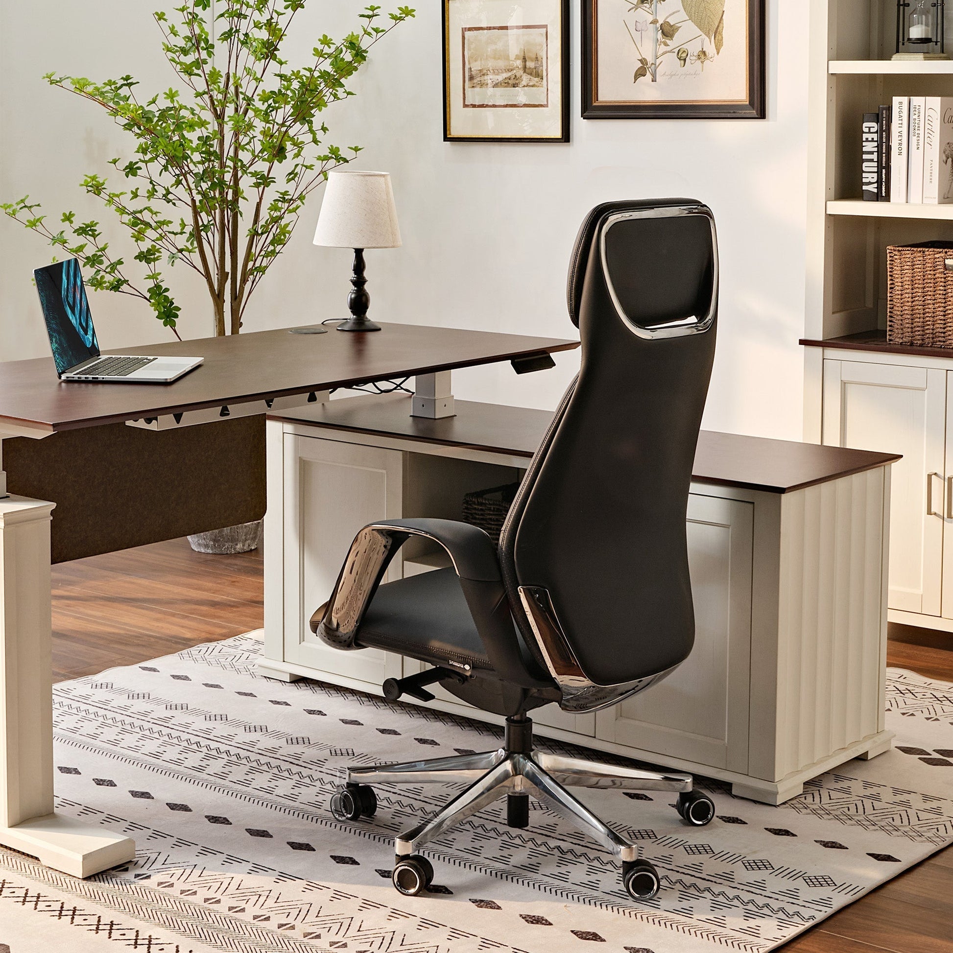 SERENE, Napa Leather Executive Office Chair
