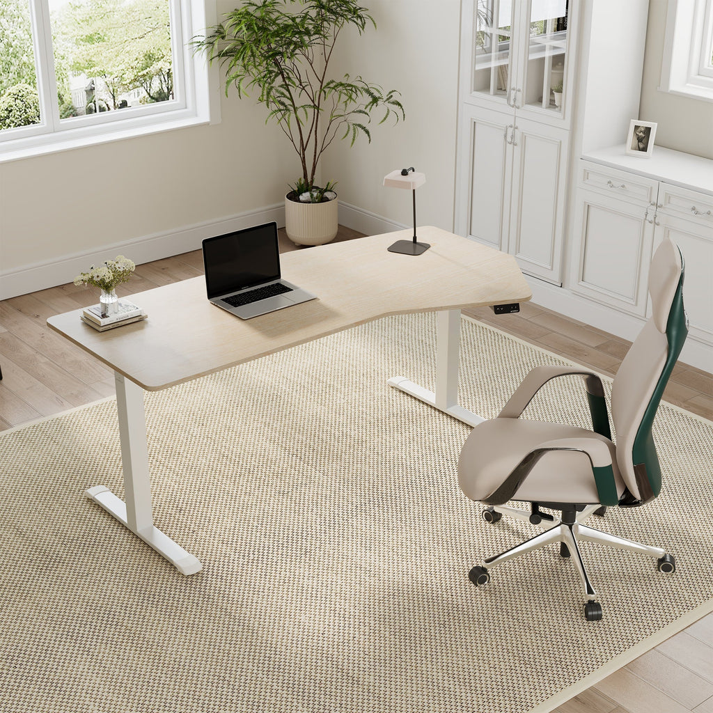 70x29 Unique Shape Office Standing Desk
