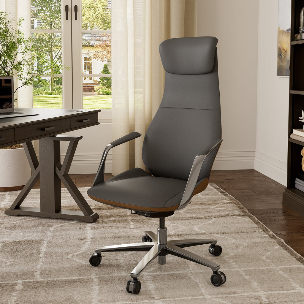 OC22, Genuine Leather Executive Office Chair