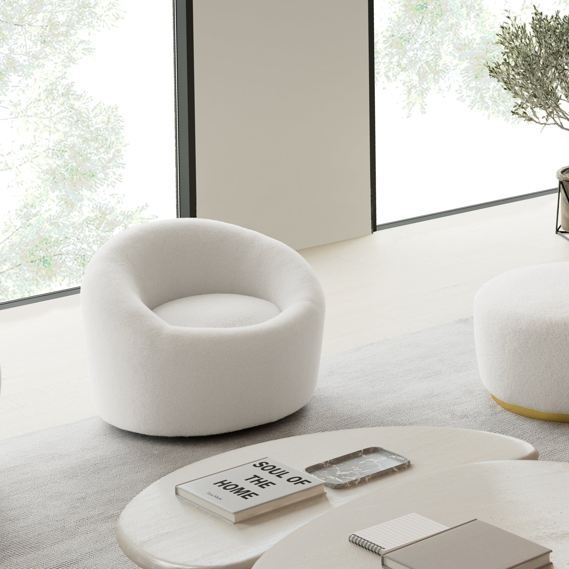 Elison, Upholstered Single Sofa, 1 Seater