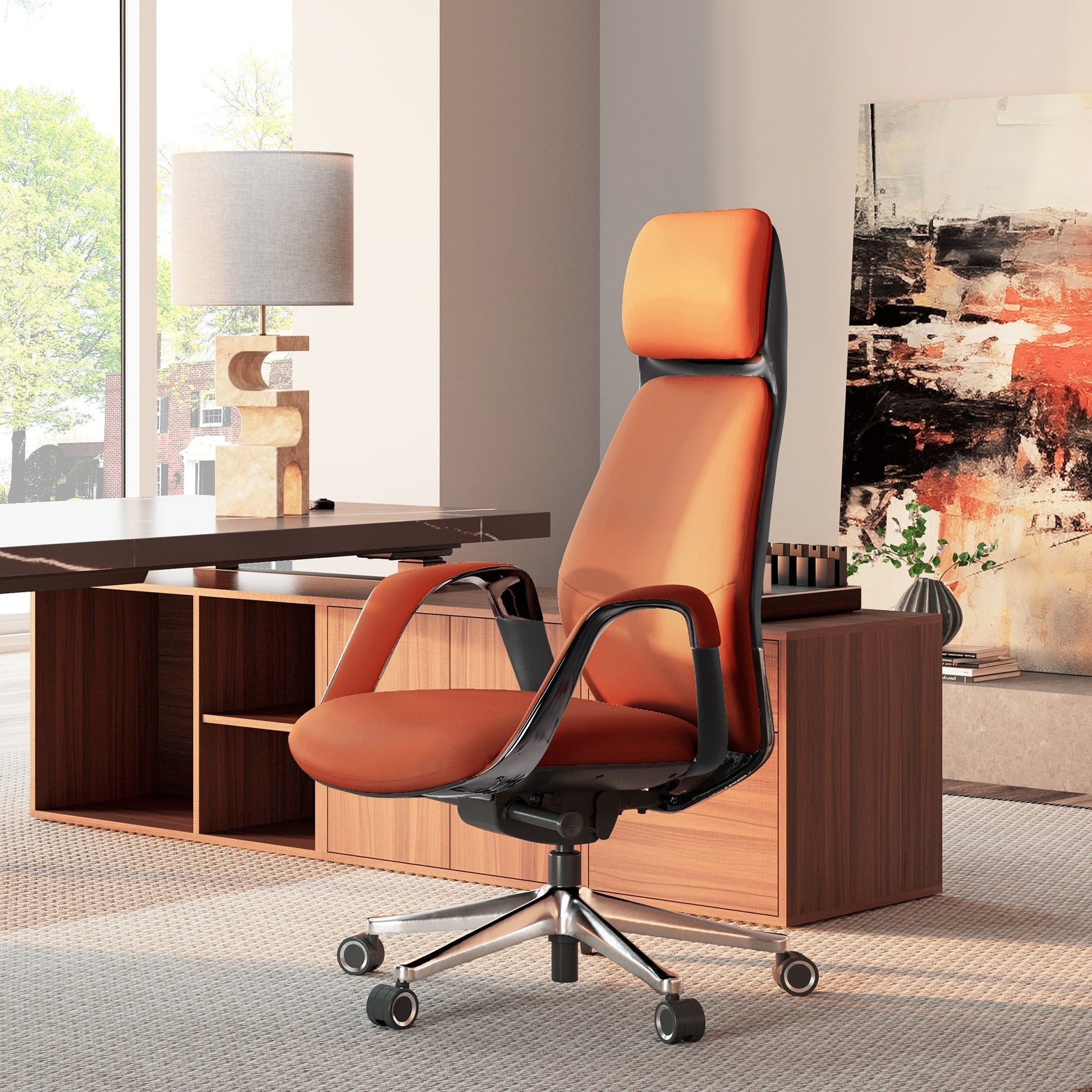 SERENE, Napa Leather Executive Office Chair