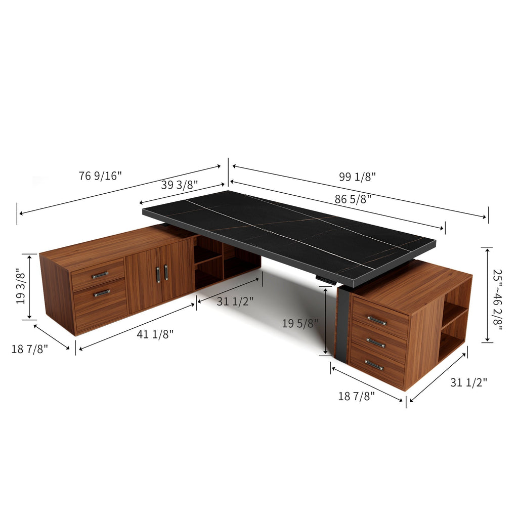 Zen, 86x39 Executive Standing Desk