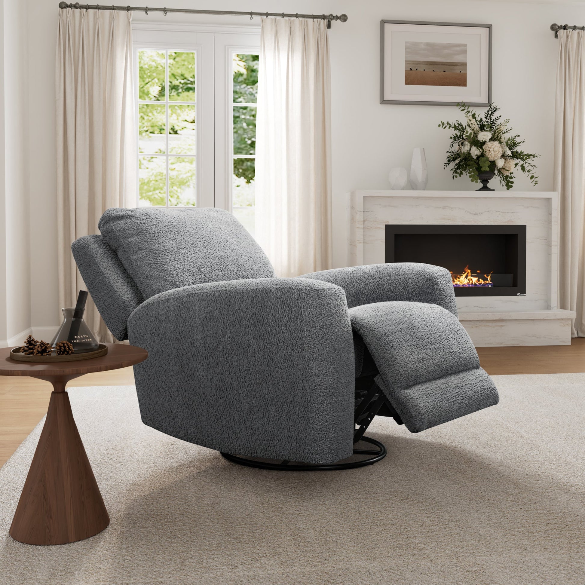 Mona, Electric Rocking Swivel Recliner