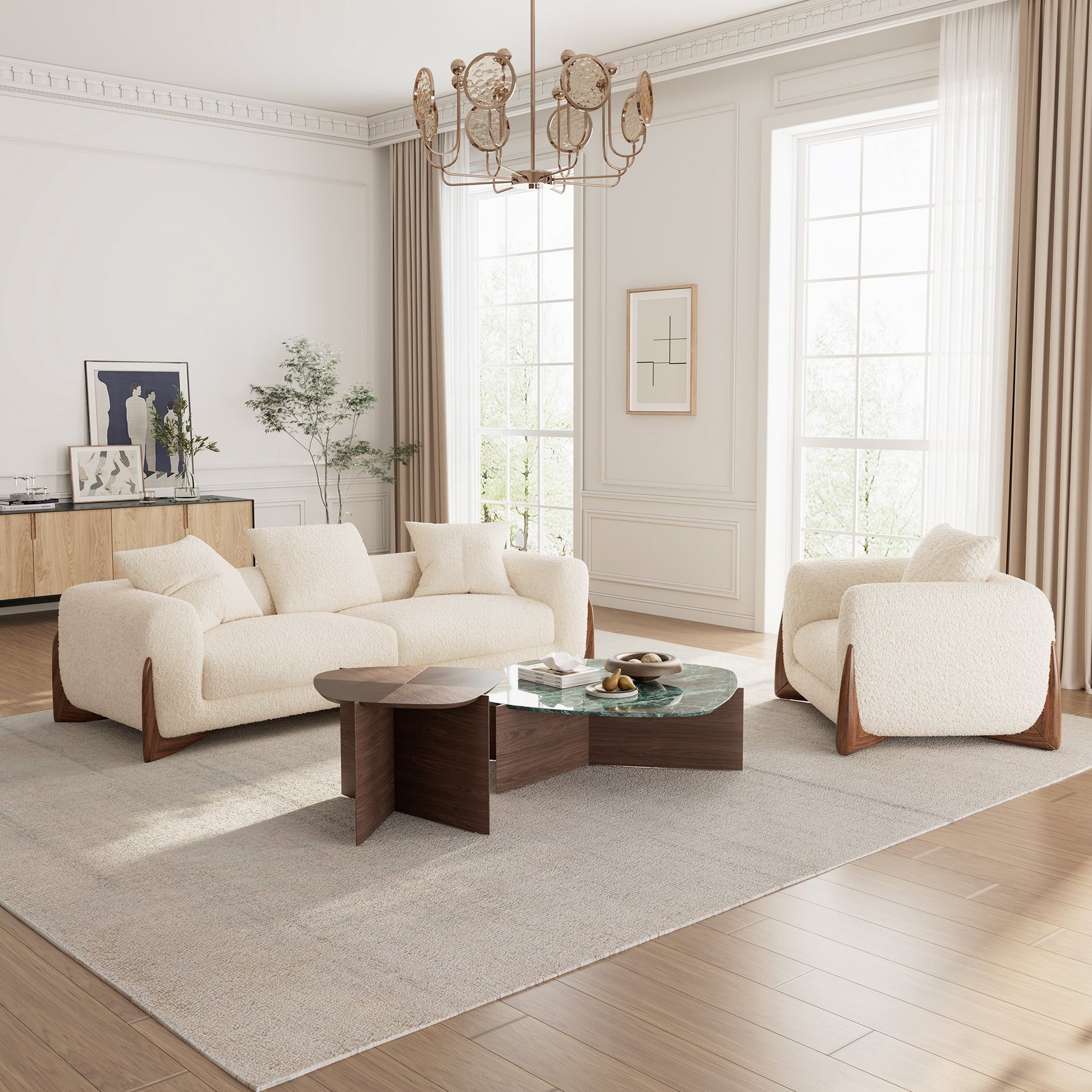 Rowan, Sectional Sofa, Three Seaters