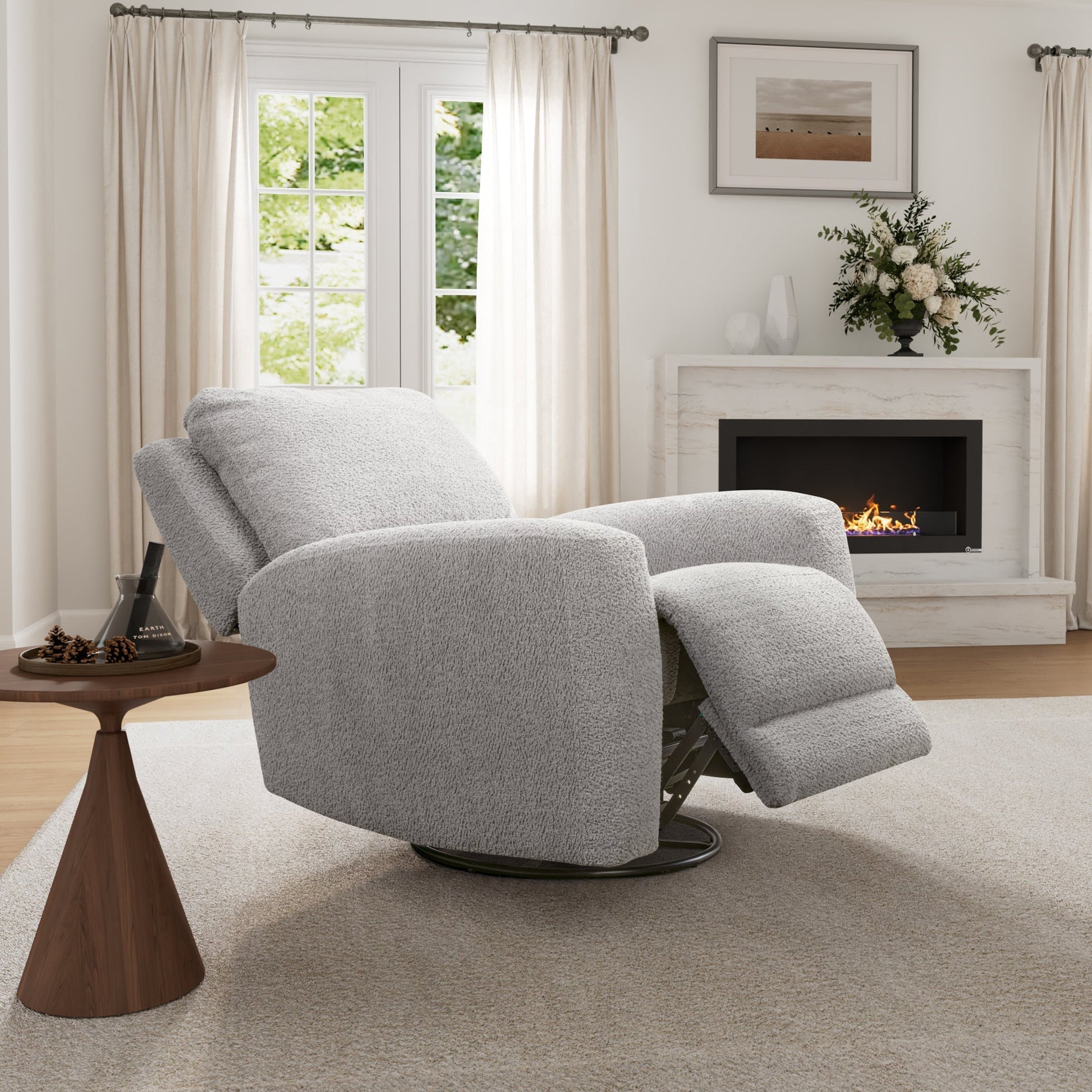 Mona, Electric Rocking Swivel Recliner