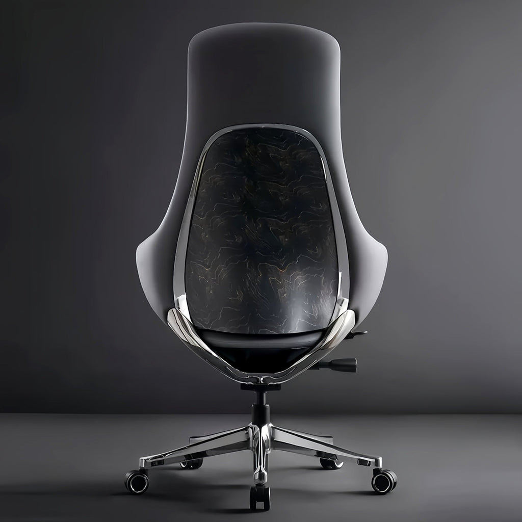OC28, Genuine Leather Executive Office Chair