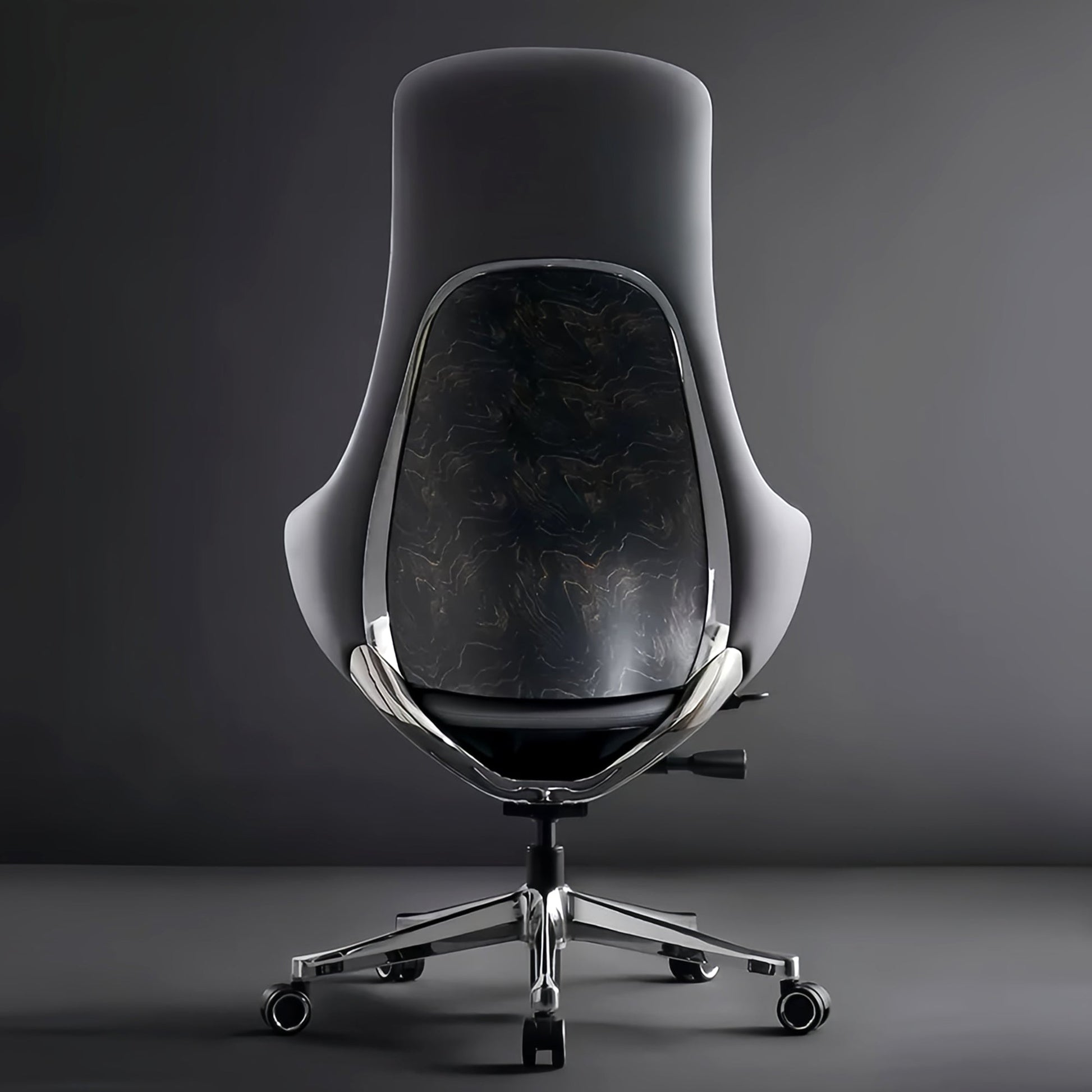OC28, Genuine Leather Executive Office Chair