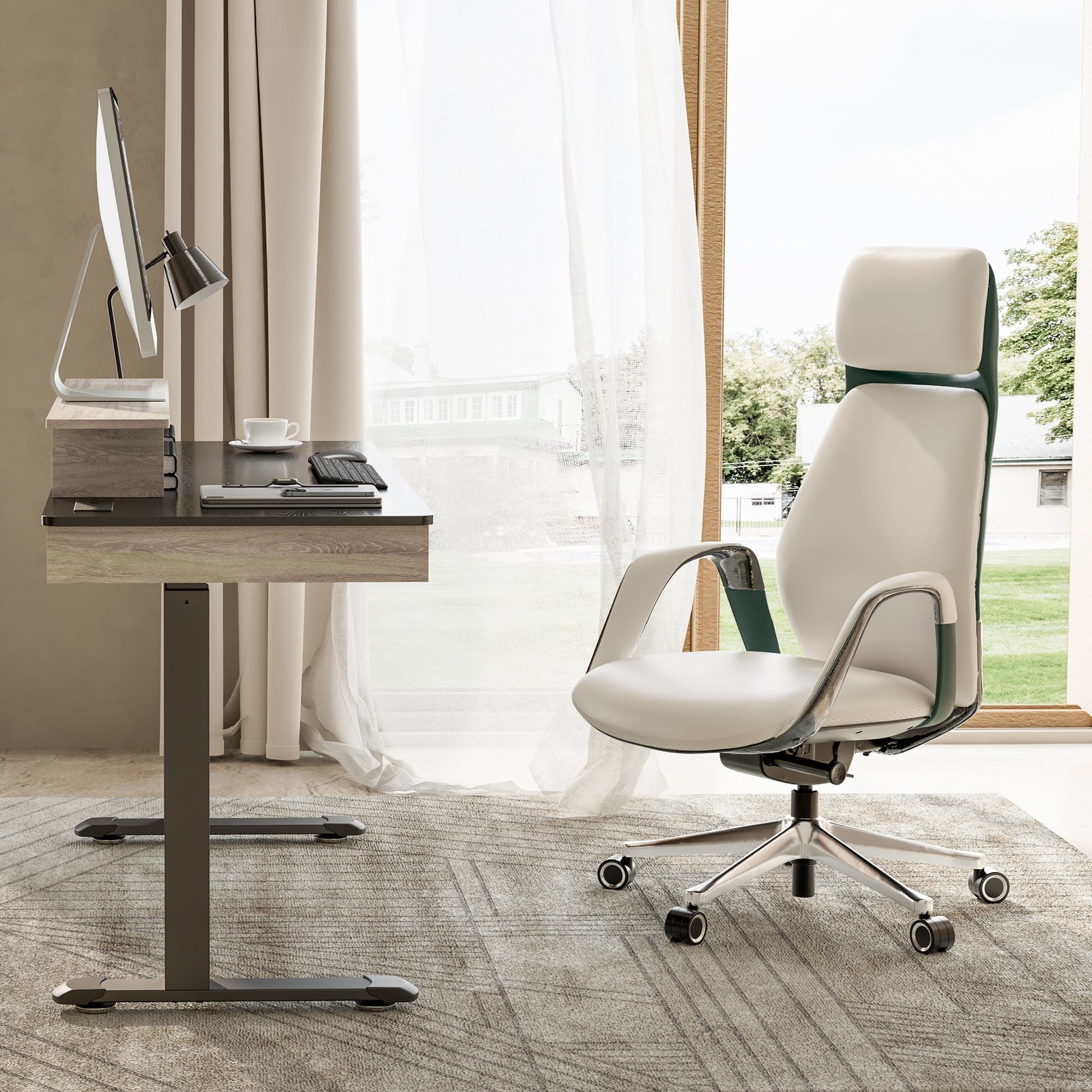 SERENE, Napa Leather Executive Office Chair