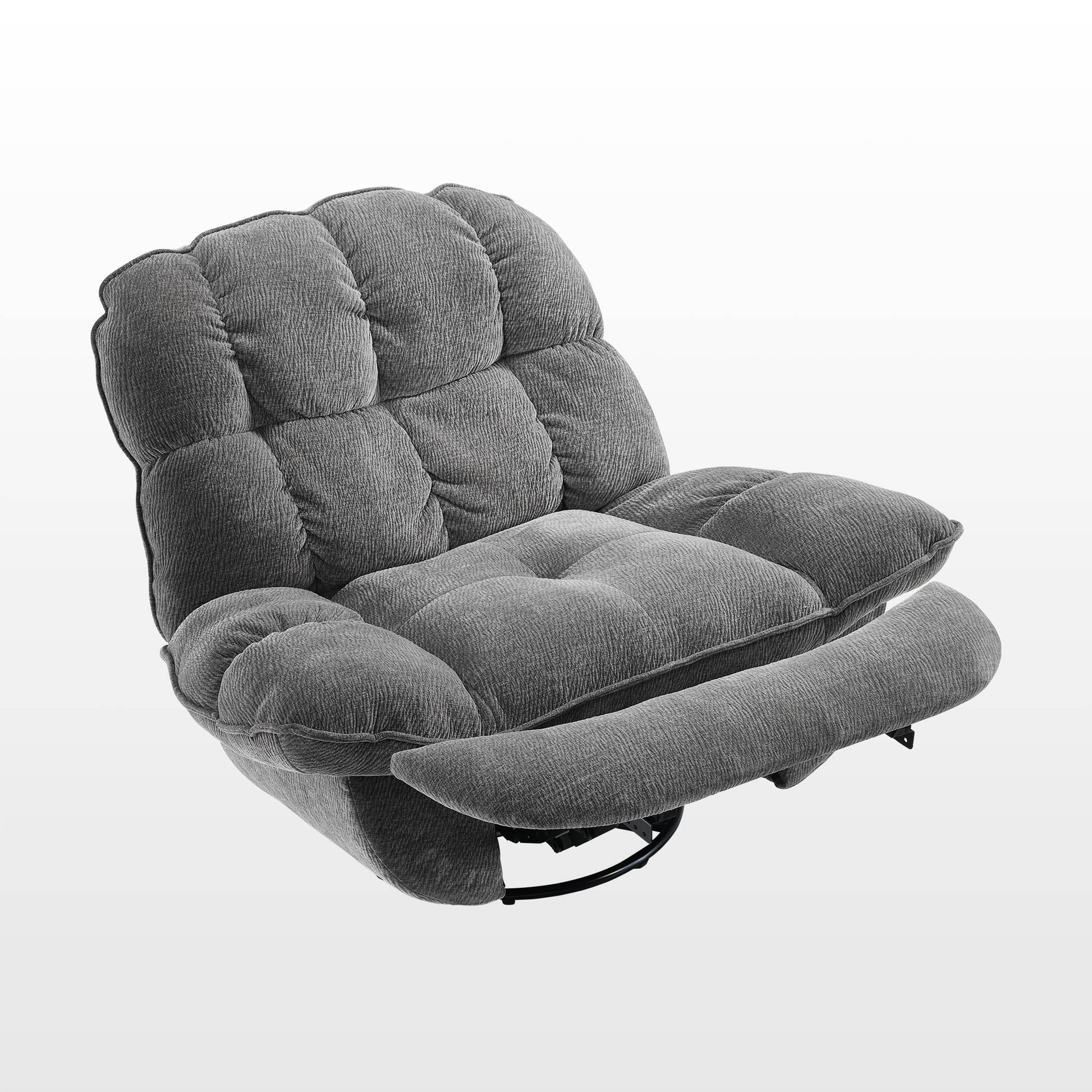 Grayson, Manual Recliner Chair Rocking Swivel with Storage