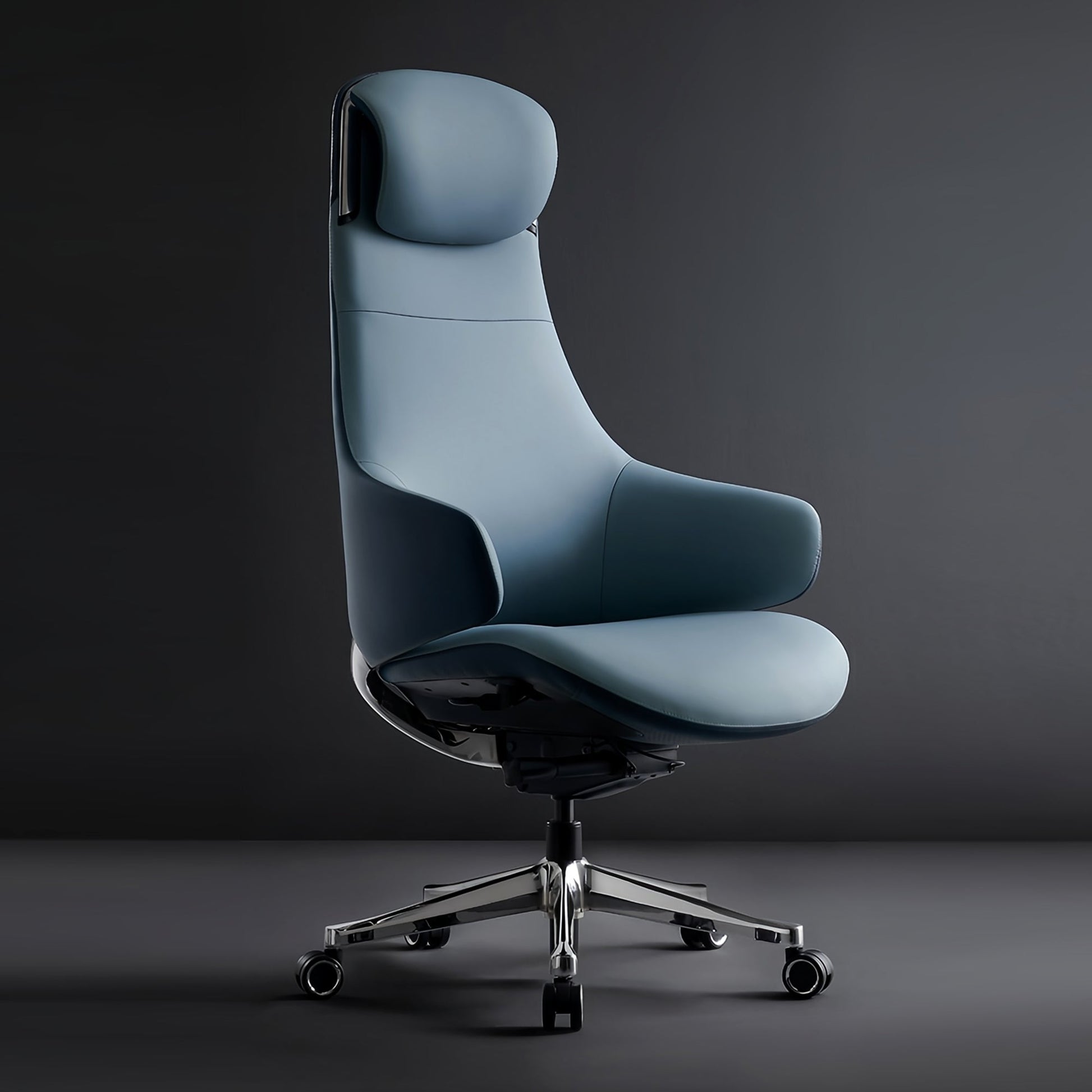 OC28, Genuine Leather Executive Office Chair