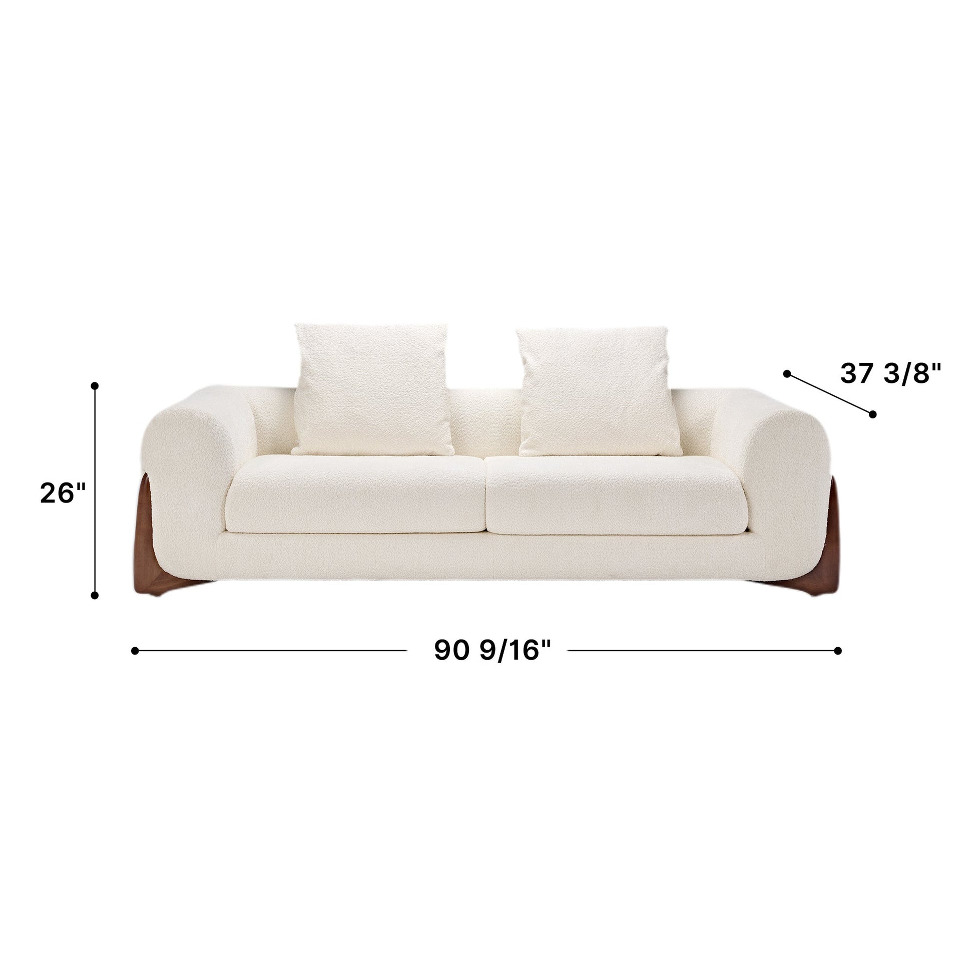 Rowan, Sectional Sofa, Three Seaters
