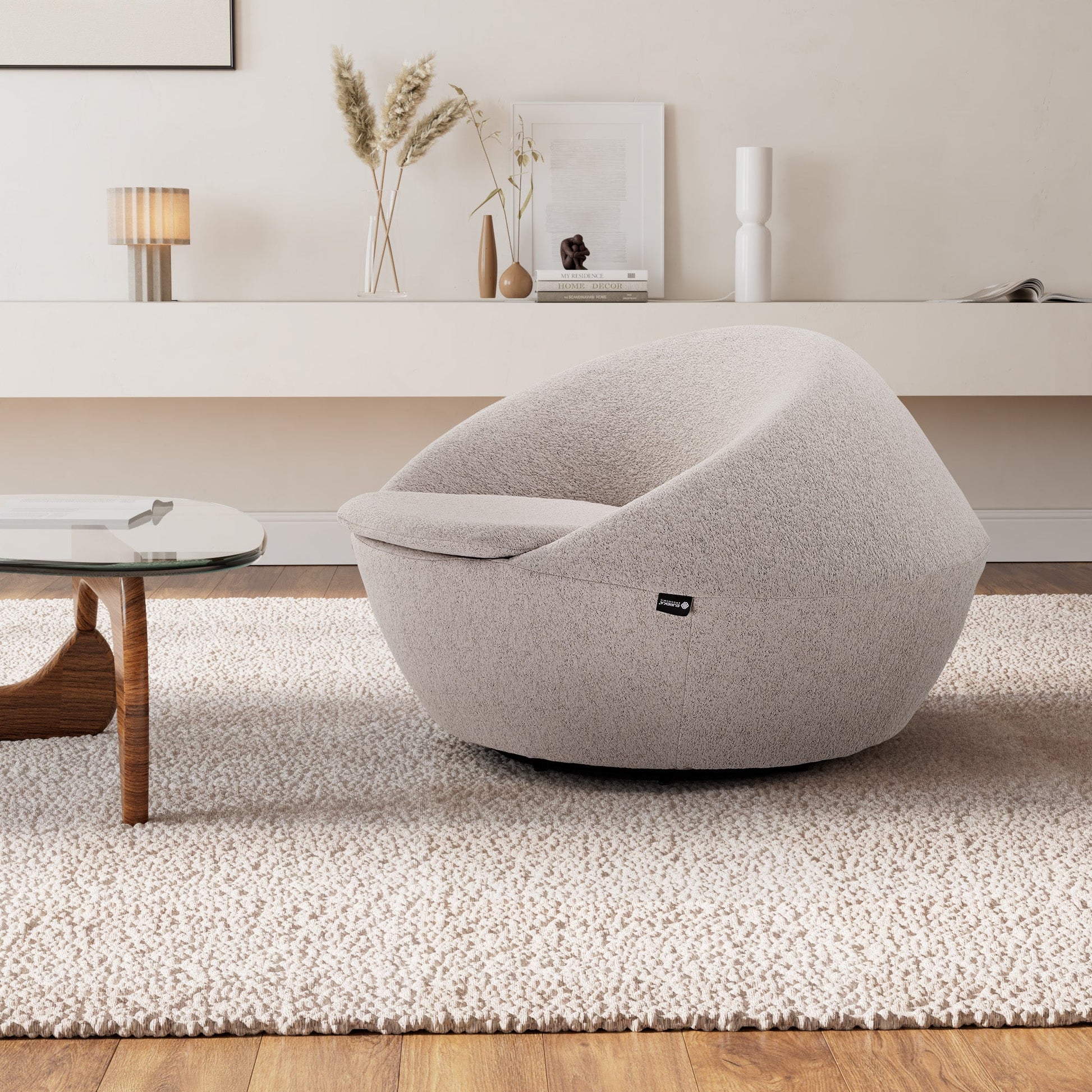 Stella, Swivel Lounge Chair