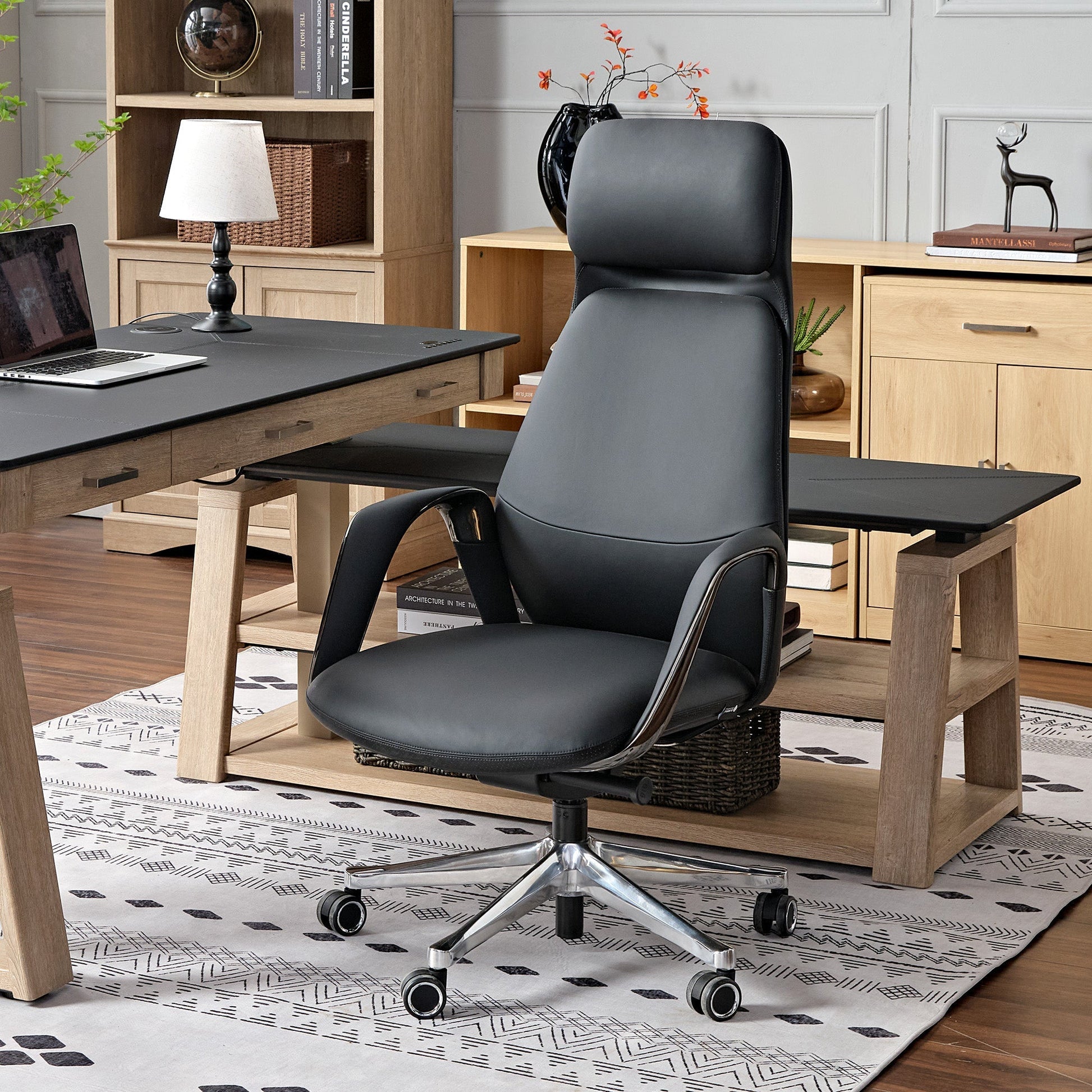 SERENE, Napa Leather Executive Office Chair