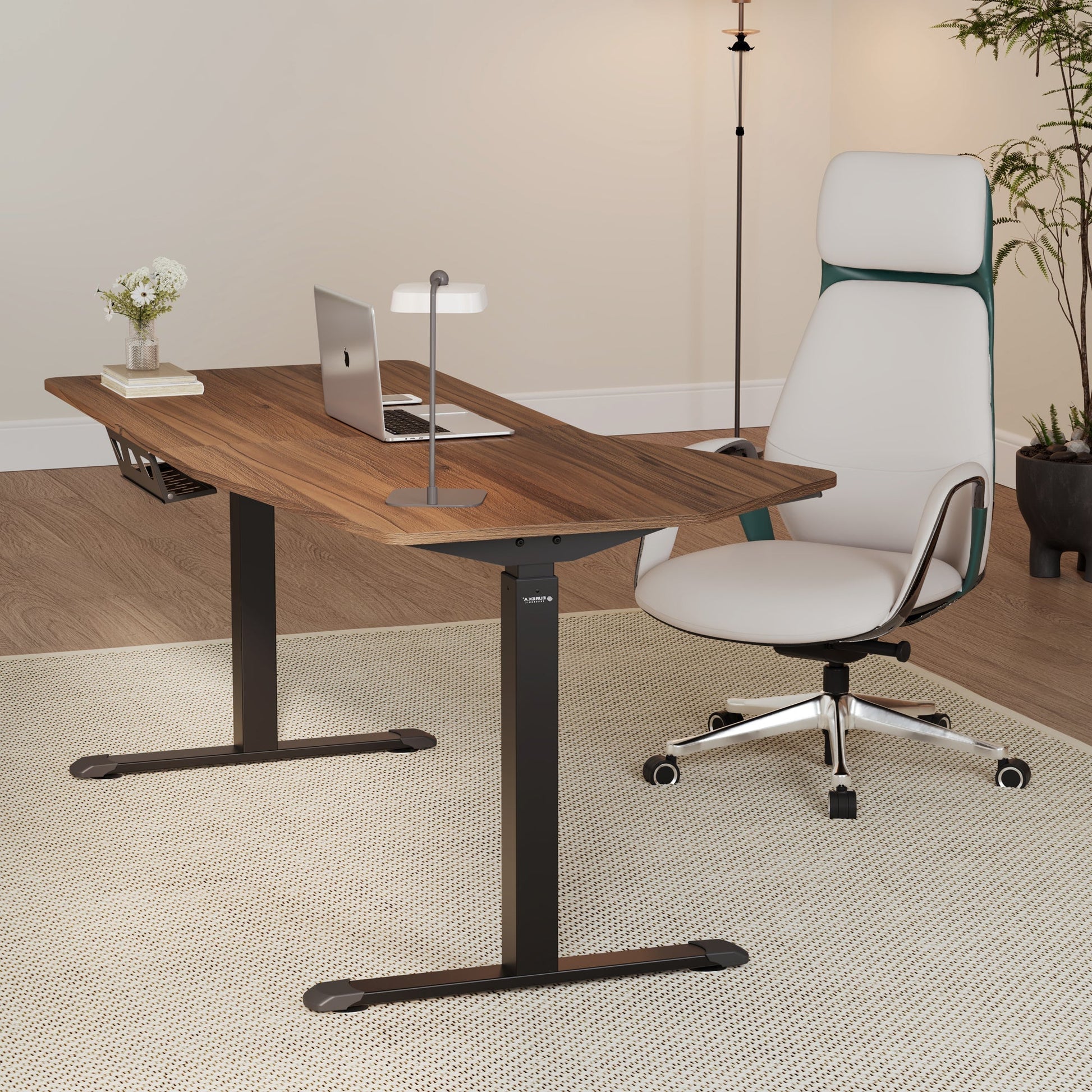 70x29 Unique Shape Office Standing Desk