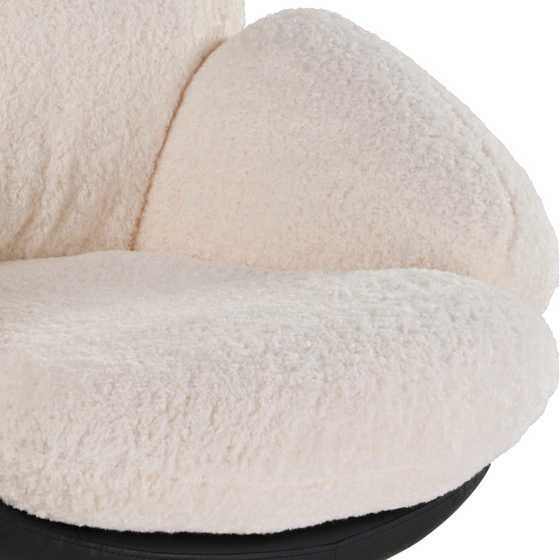 Cara, Modern Lounge Chair, White