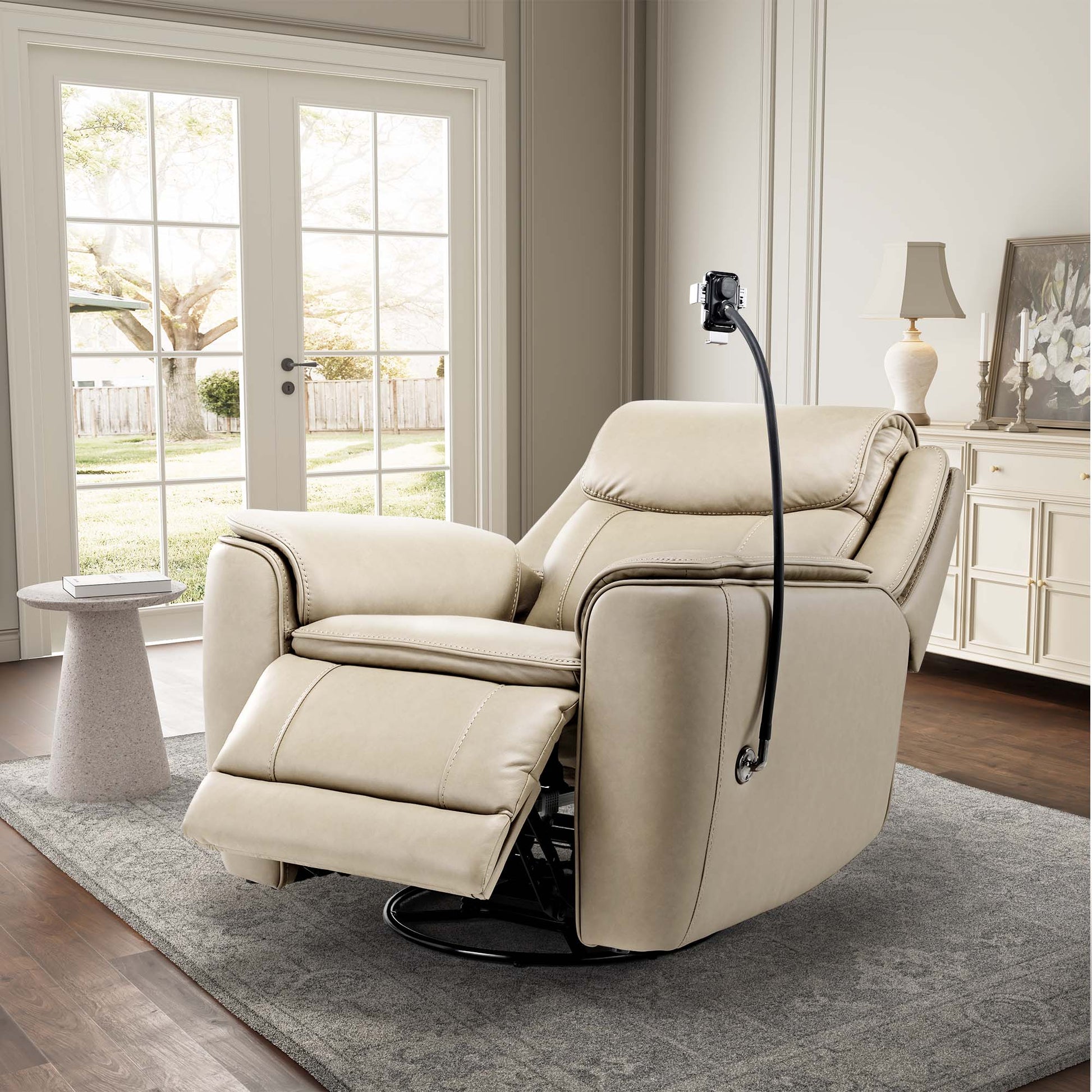 Carter, Electric Rocking Swivel Recliner Chair