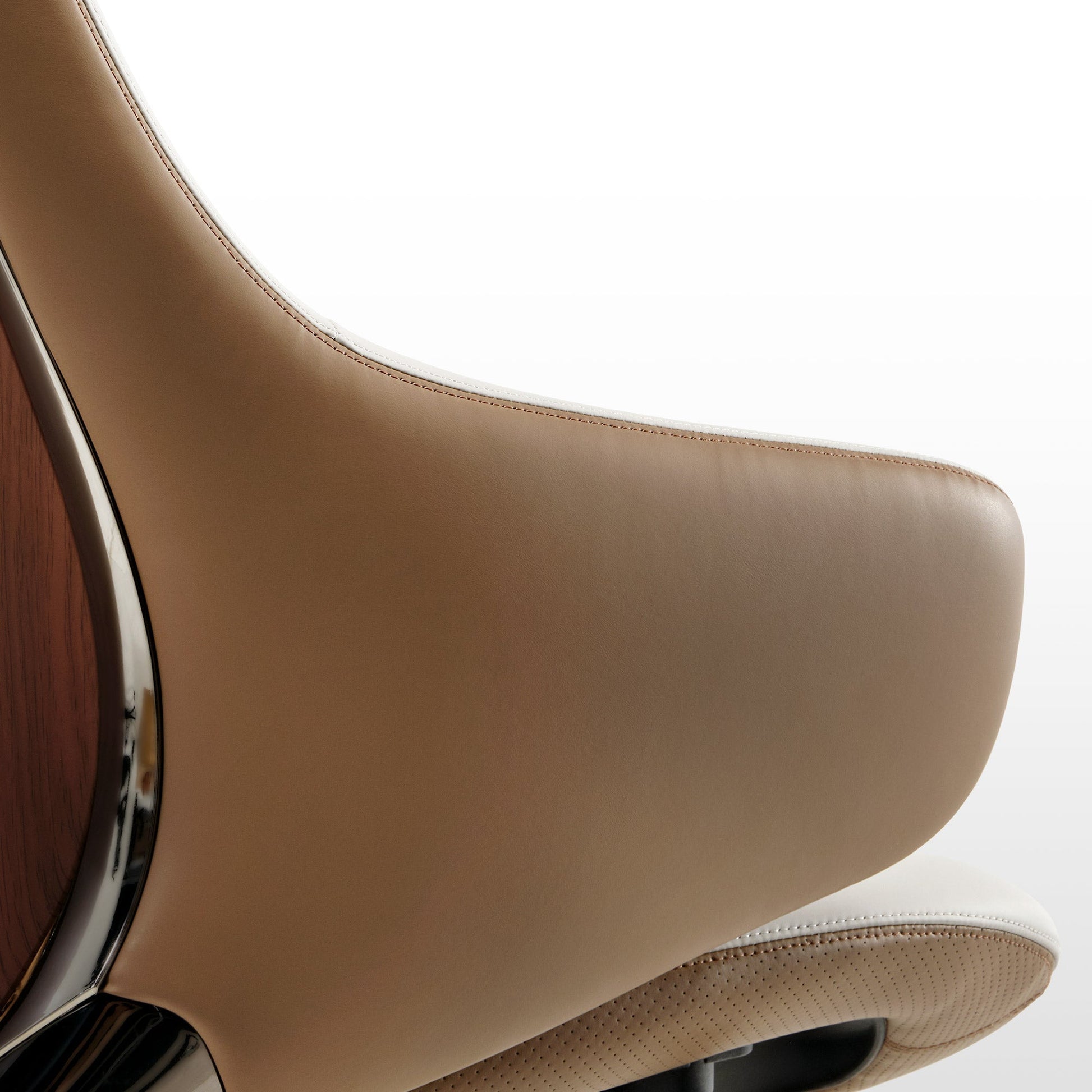 OC28, Genuine Leather Executive Office Chair