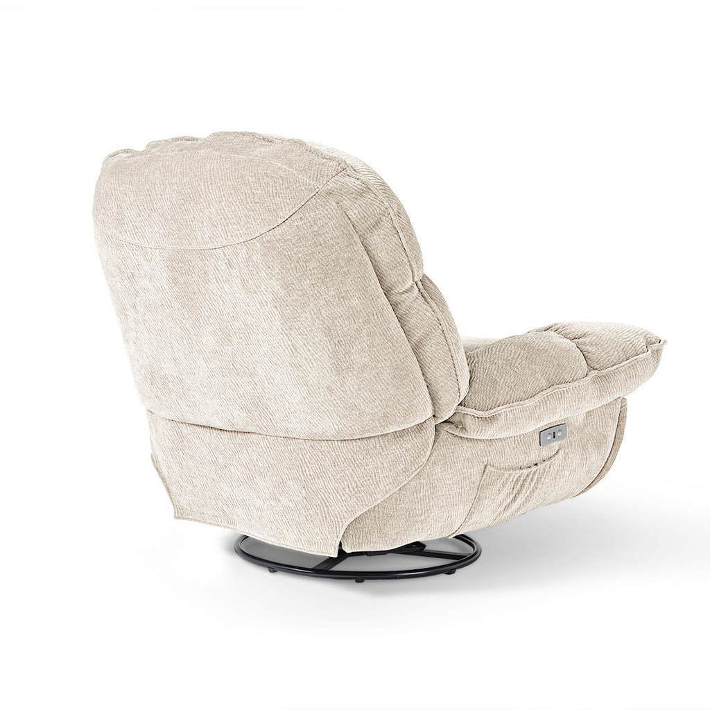 Grayson, Electric Recliner Chair Rocking Swivel with Storage
