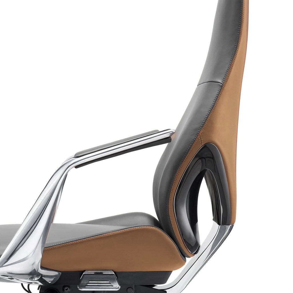 OC22, Genuine Leather Executive Office Chair