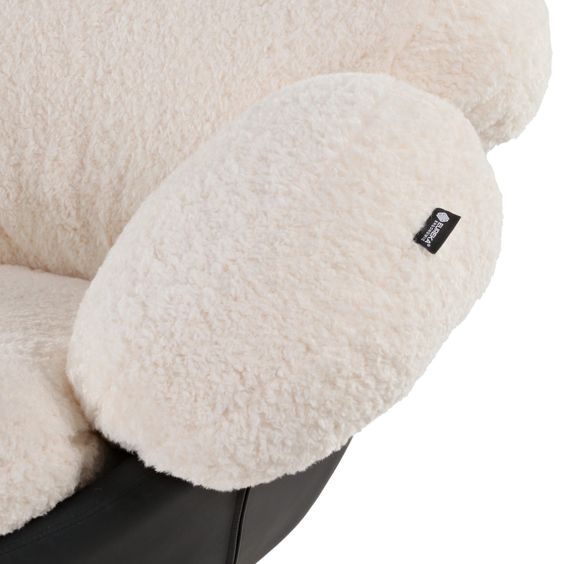 Cara, Modern Lounge Chair, White