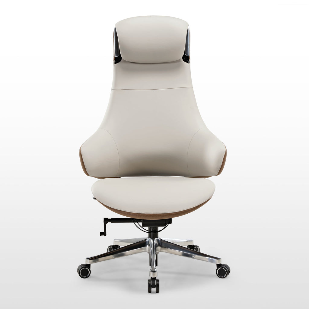 OC28, Genuine Leather Executive Office Chair