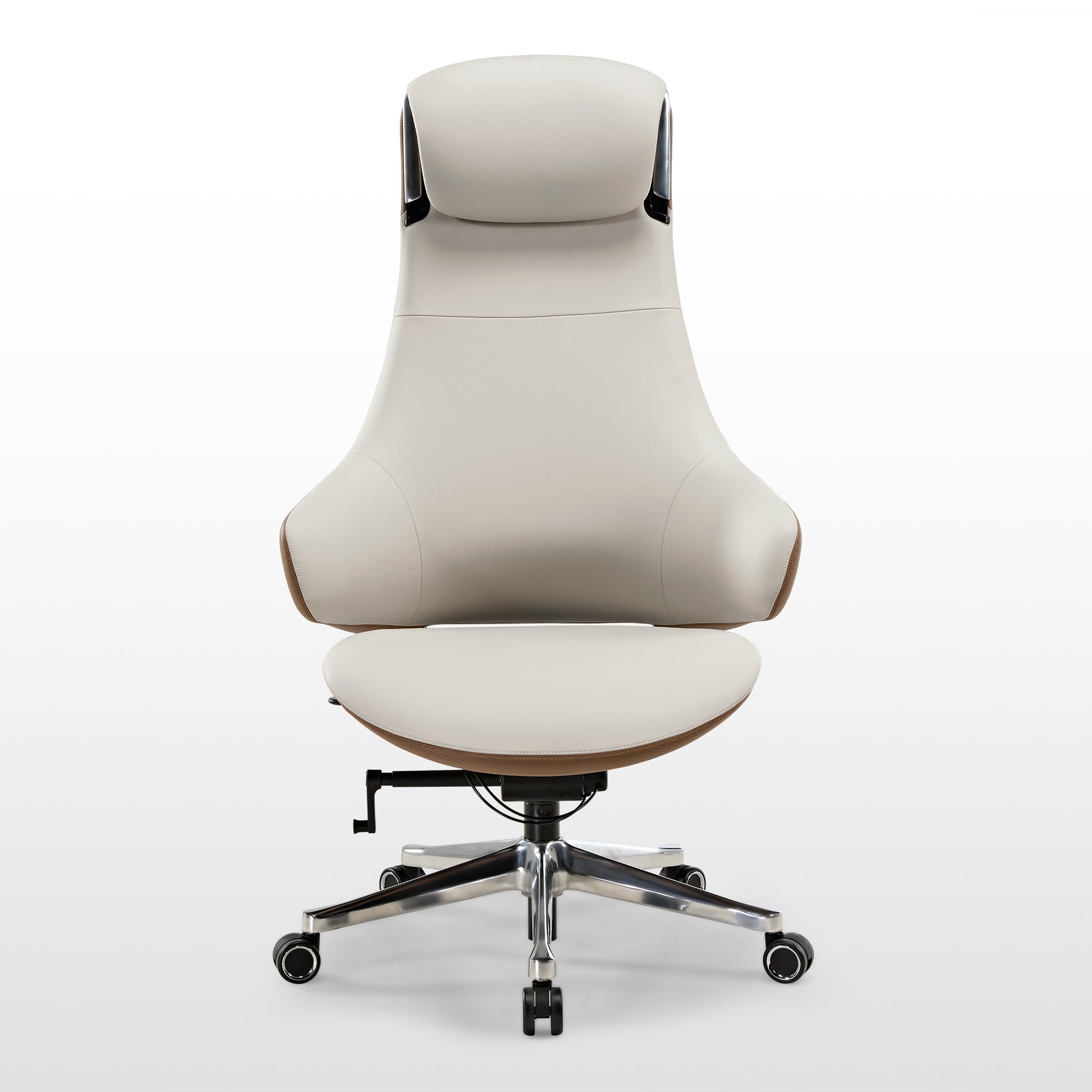 OC28, Genuine Leather Executive Office Chair