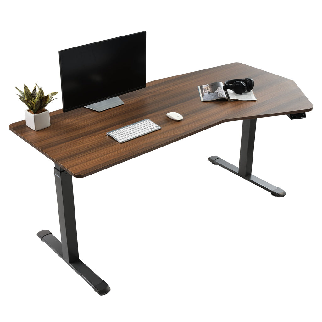 70x29 Unique Shape Office Standing Desk