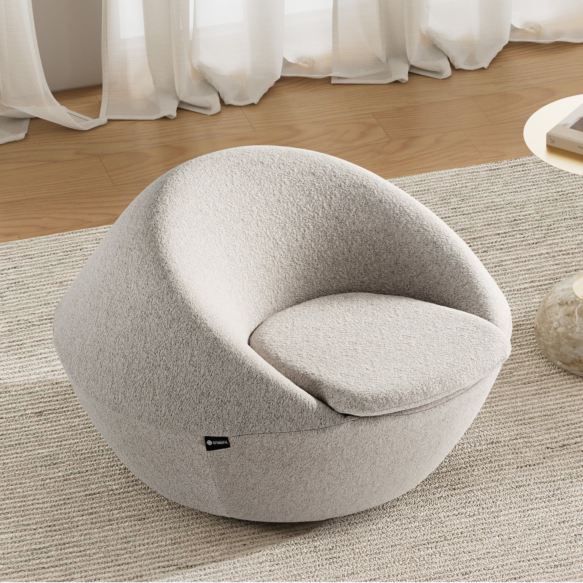 Stella, Swivel Lounge Chair