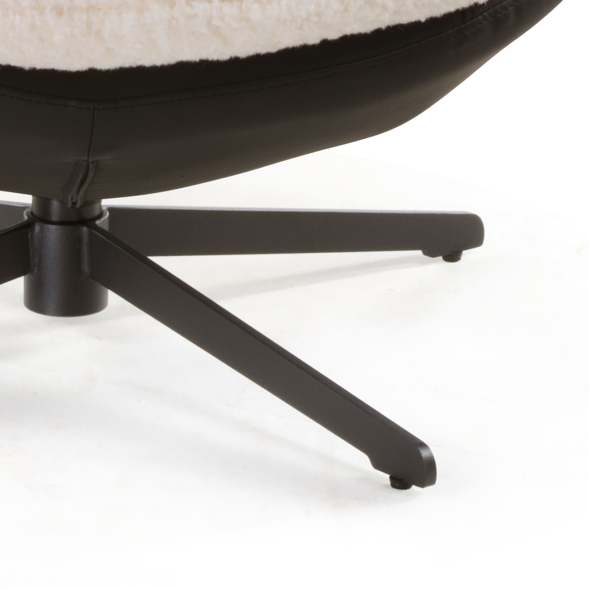 Cara, Modern Lounge Chair, White