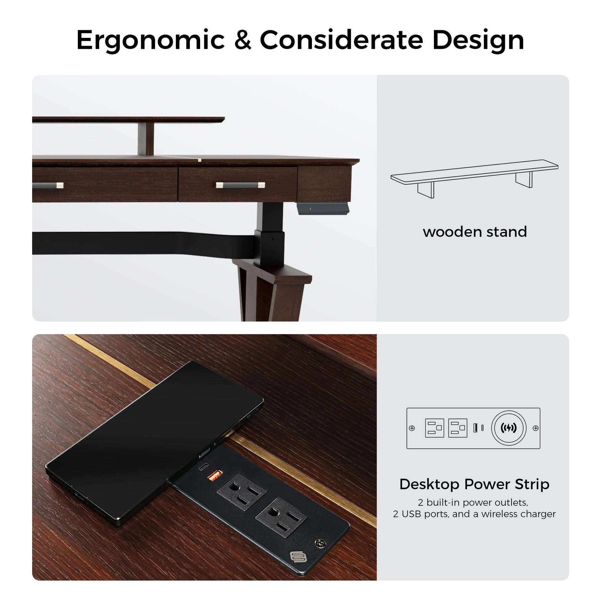 Ark SWS, 63 x 29 Executive Standing Desk