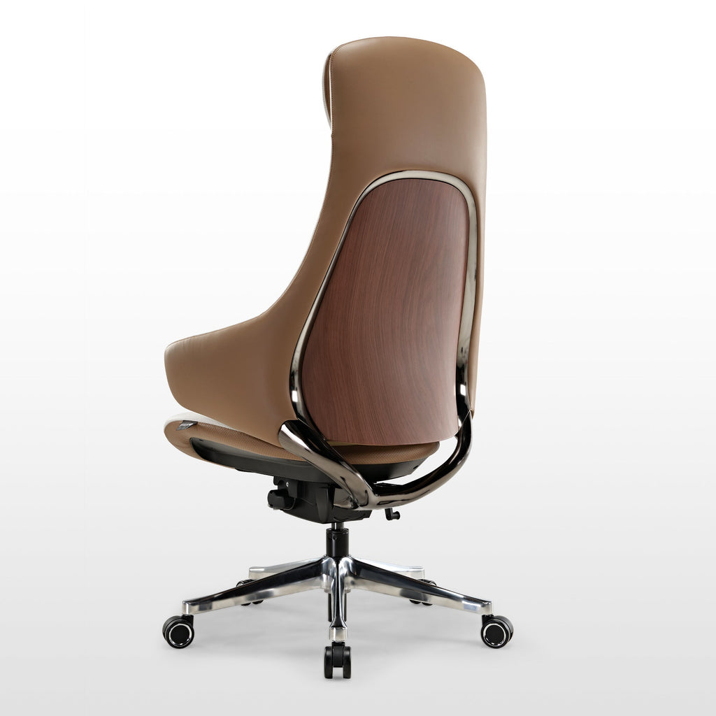 OC28, Genuine Leather Executive Office Chair