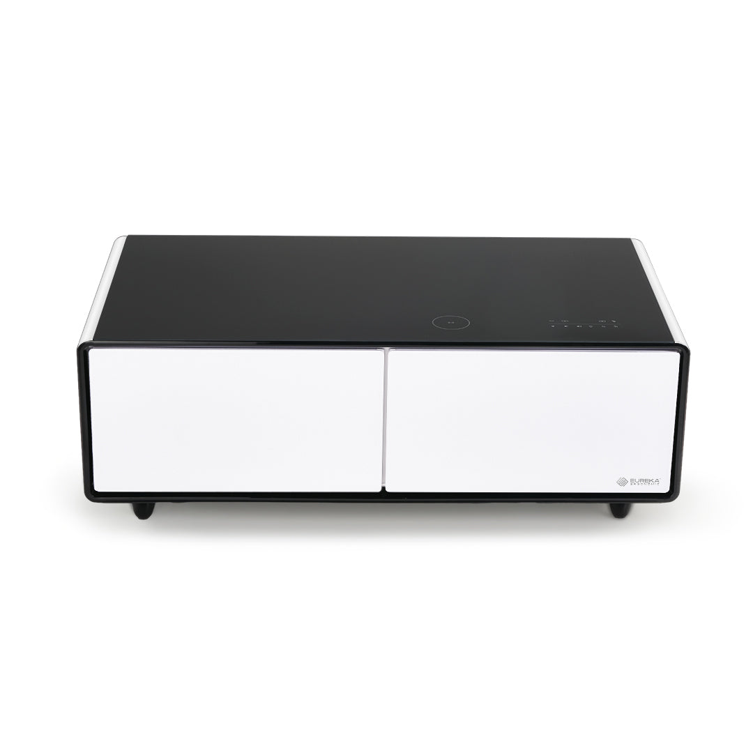 51" Smart Coffee Table with Fridge and Bluetooth Speakers
