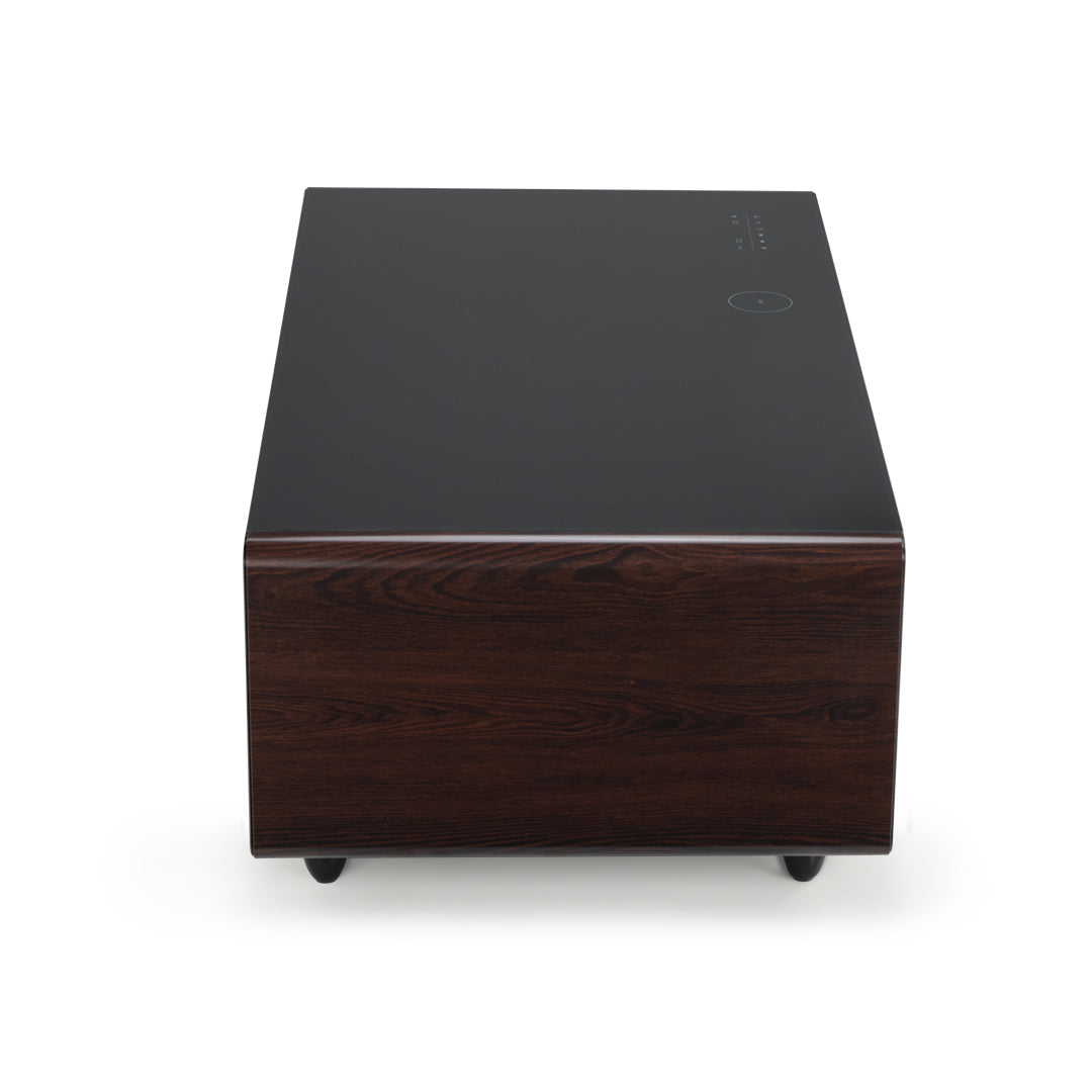 51" Smart Coffee Table with Fridge and Bluetooth Speakers